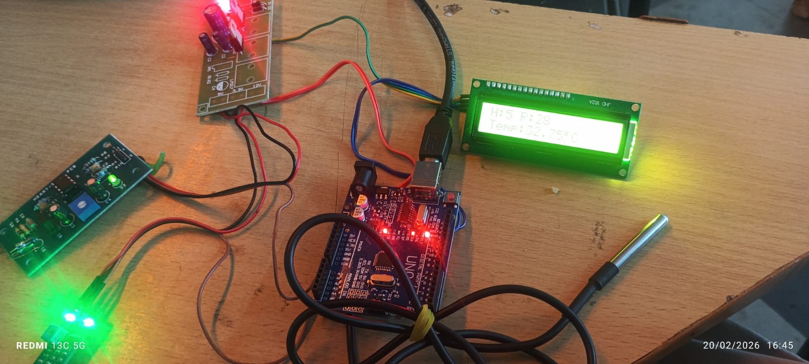 Arduino and ESP-01 Based Health Monitoring System